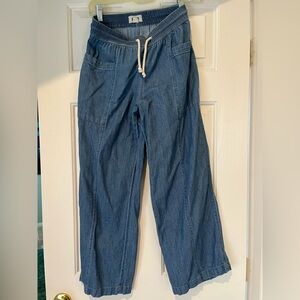 Pact Blue Drawstring Pants